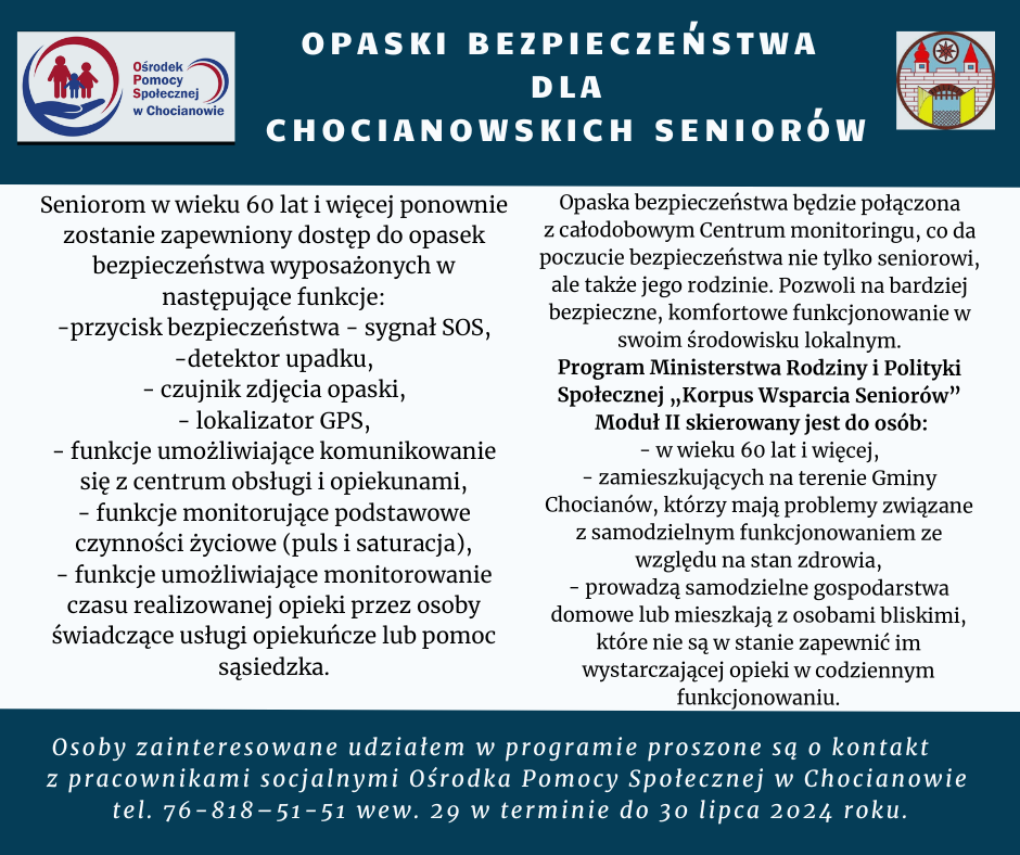 Korpus Wsparcia Seniorów 2024 Moduł II